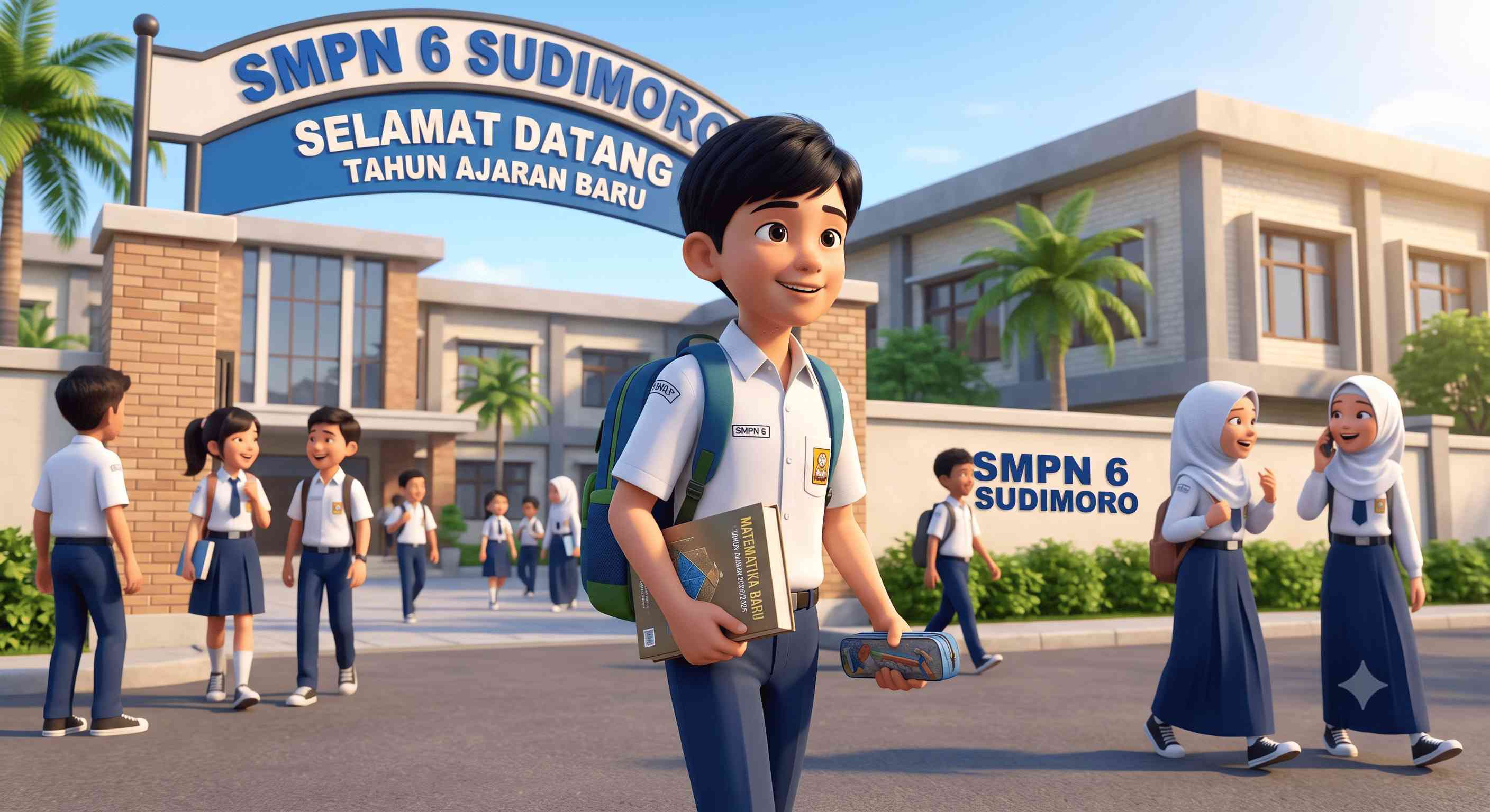 Hari Pertama MPLS SMPN 6 Sudimoro: Sambut Siswa Baru dengan Hangat, Kenalkan Budaya dan Lingkungan Sekolah