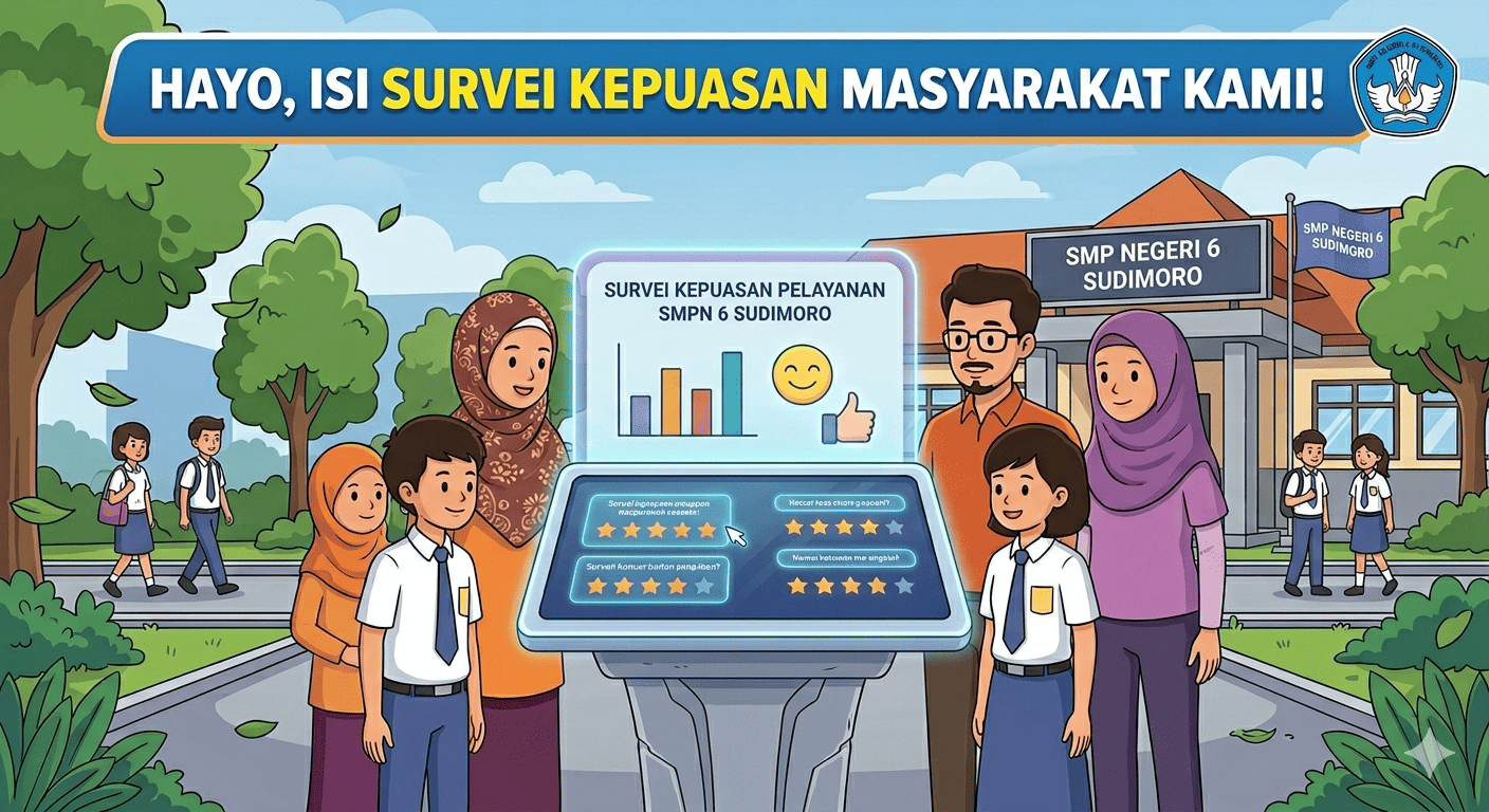 SMP Negeri 6 Sudimoro Gelar Survei Kepuasan Masyarakat demi Tingkatkan Standar Pelayanan Publik